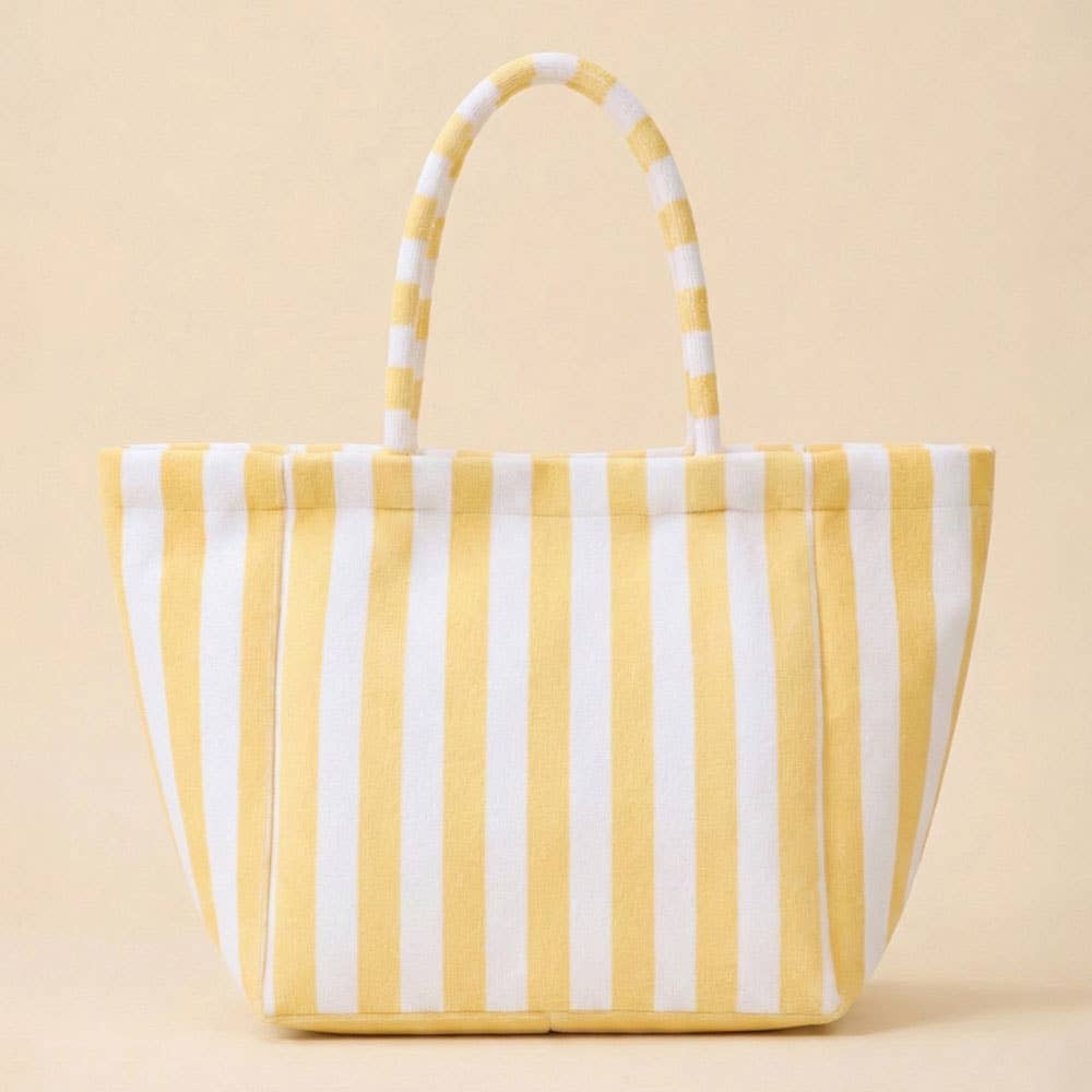 Sensibling Corp. Striped Terry Tote Bag