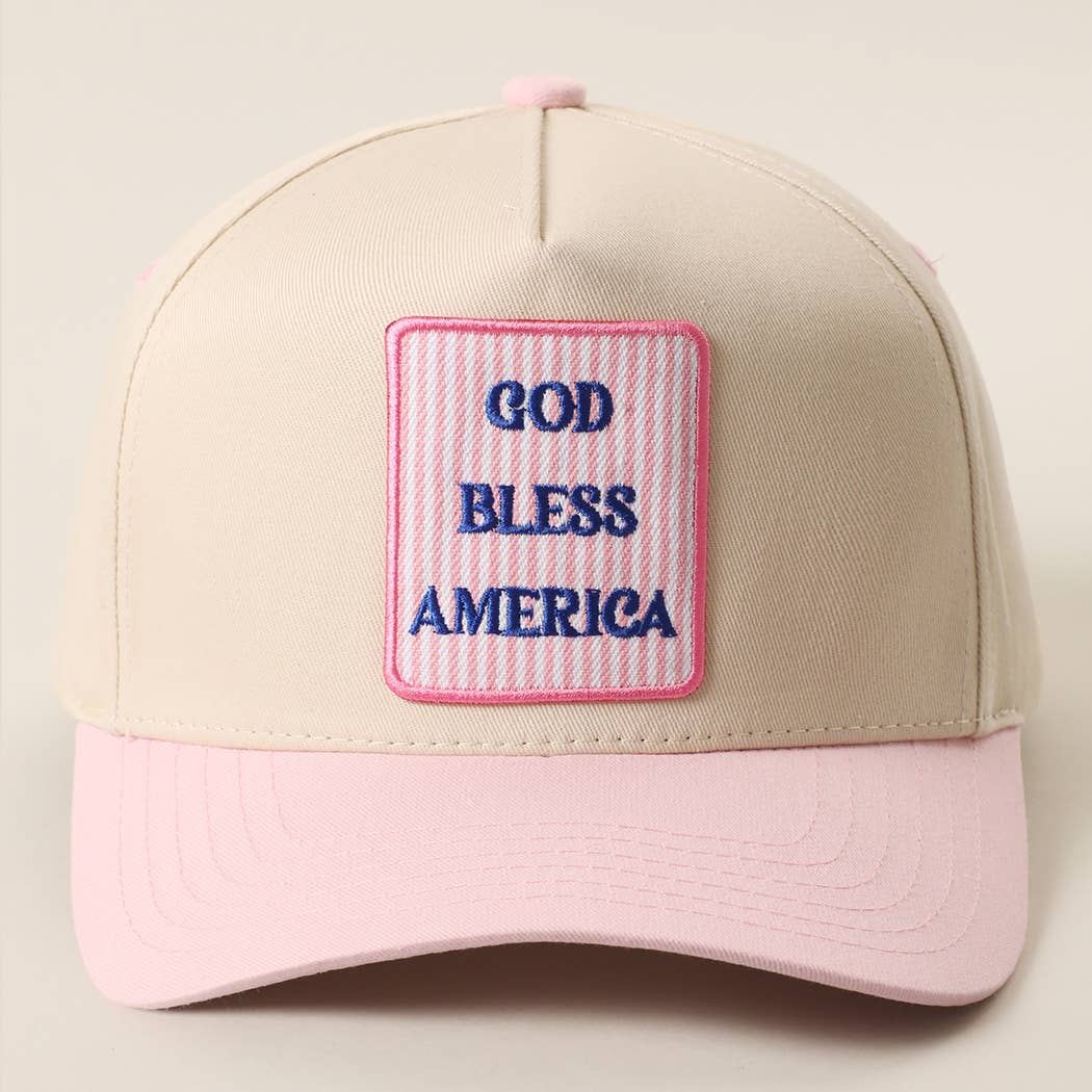 GOD BLESS AMERICA Trucker Hat