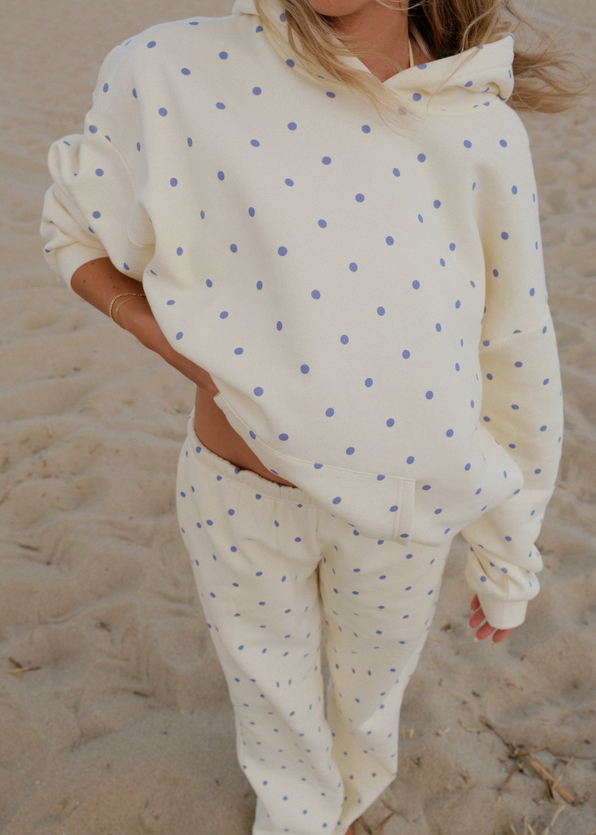 Polka Dot Hoodie